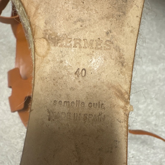 Hermes Espadryll size 40 - Picture 3 of 5